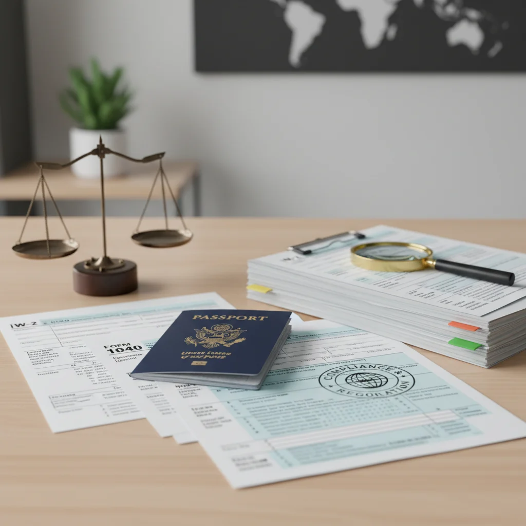 financial documents tax compliance citizenship