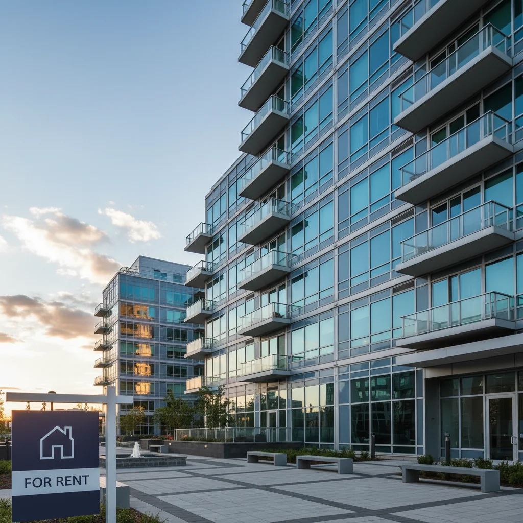 modern apartment building rental investment