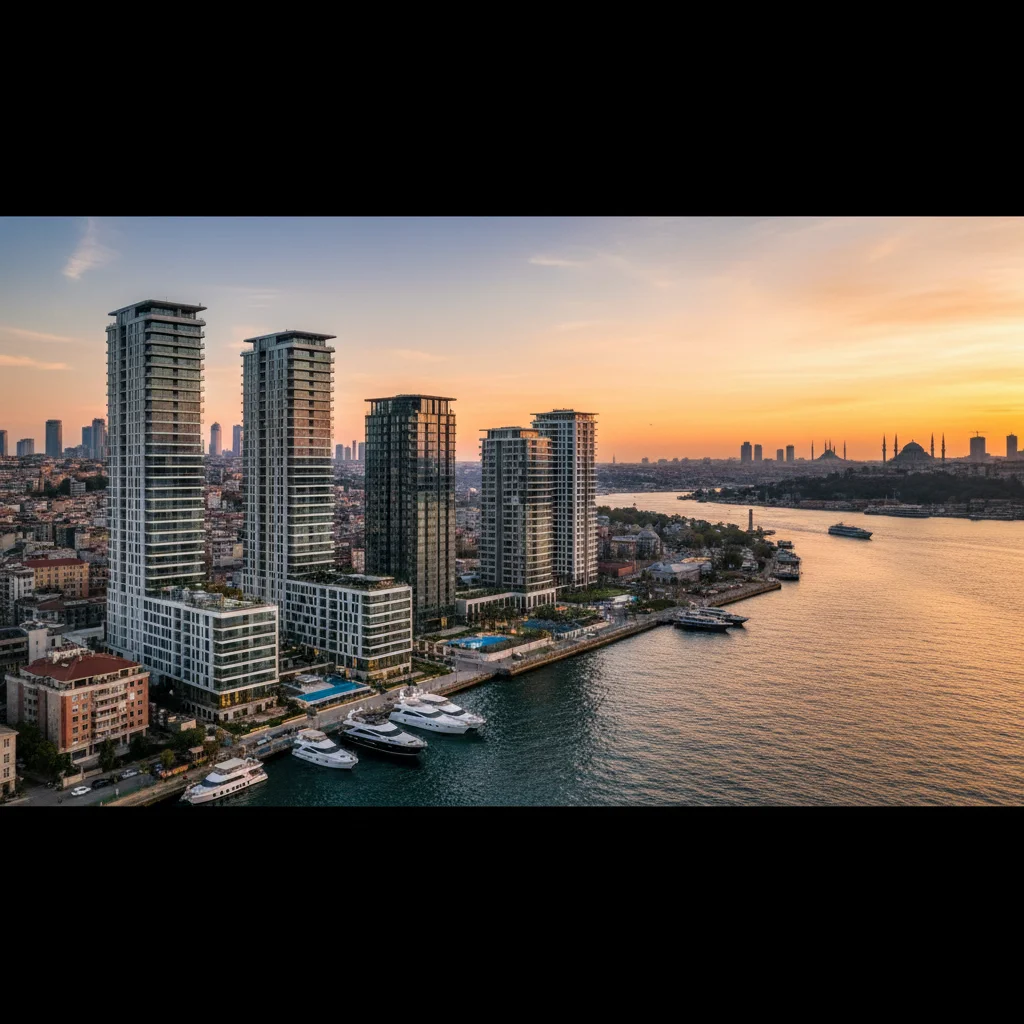 istanbul skyline luxury real estate