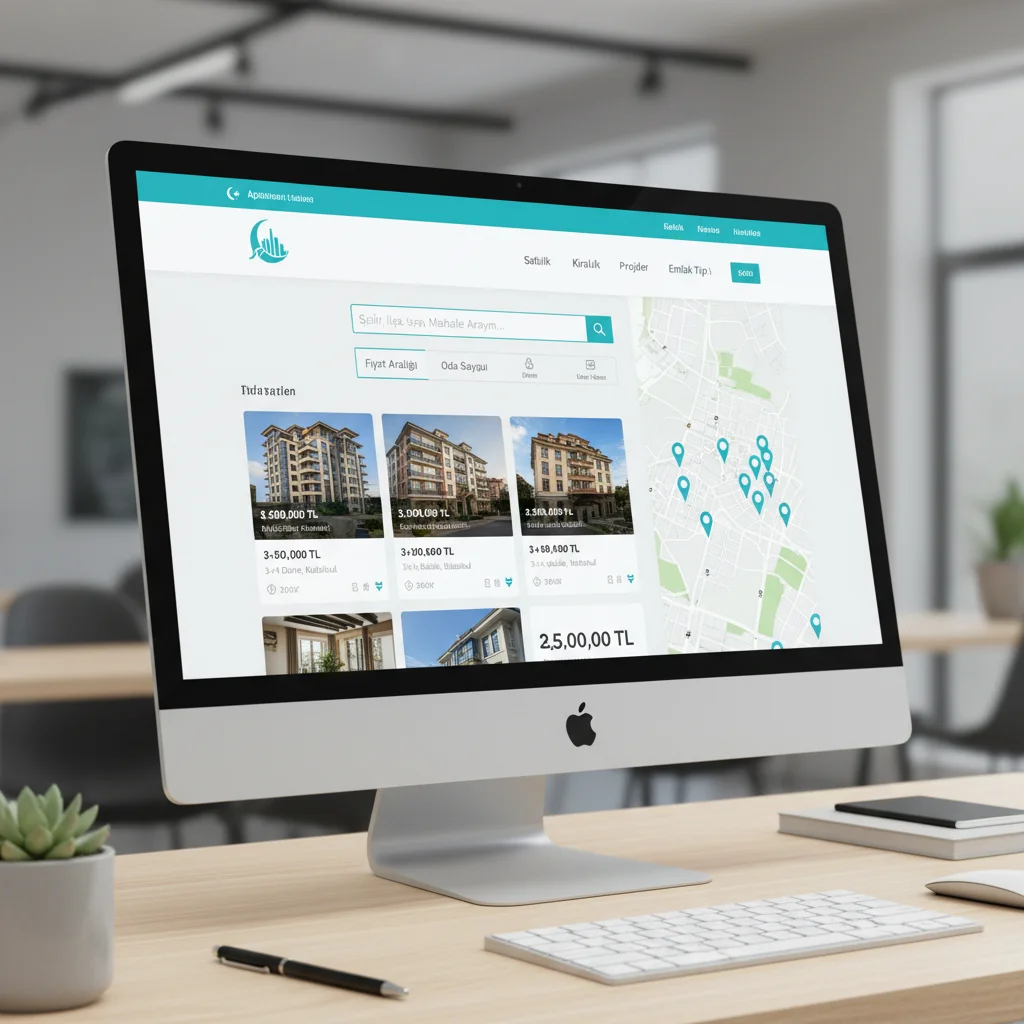 turkey apartment search website interface