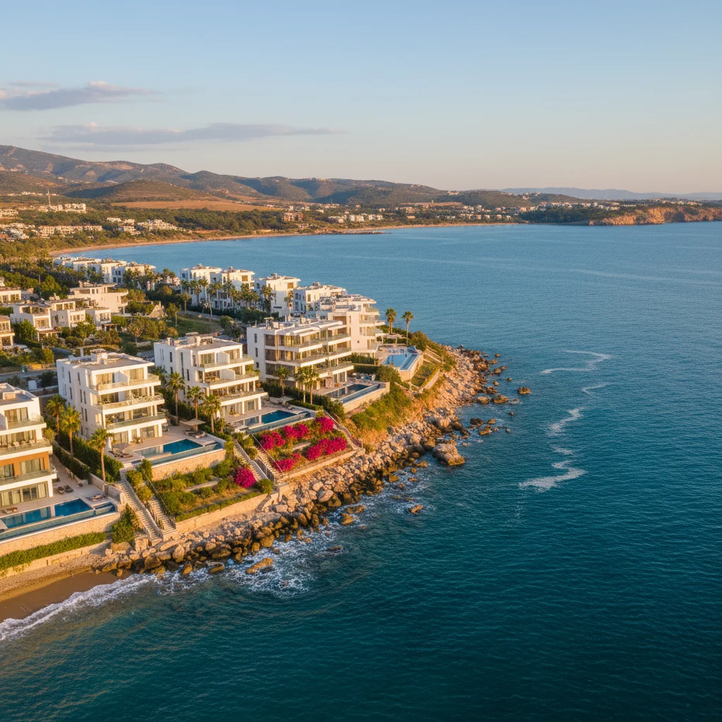 mersin mediterranean coastline properties