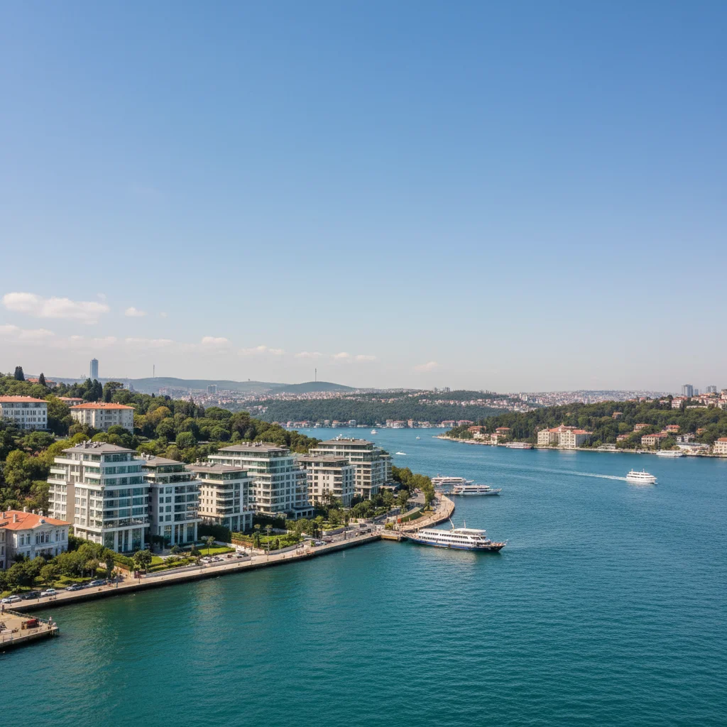istanbul bebek neighborhood bosphorus view luxury apartments