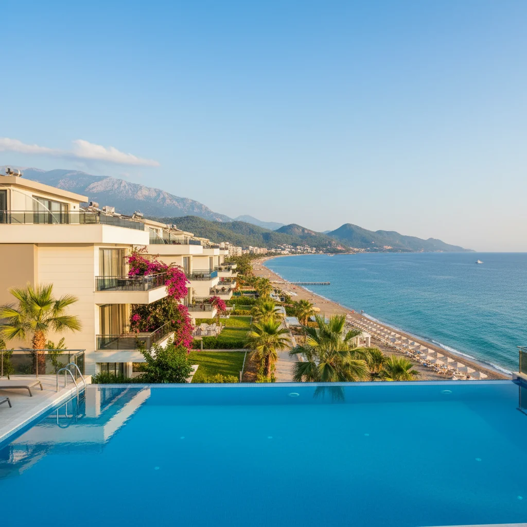 antalya affordable apartments coastline view