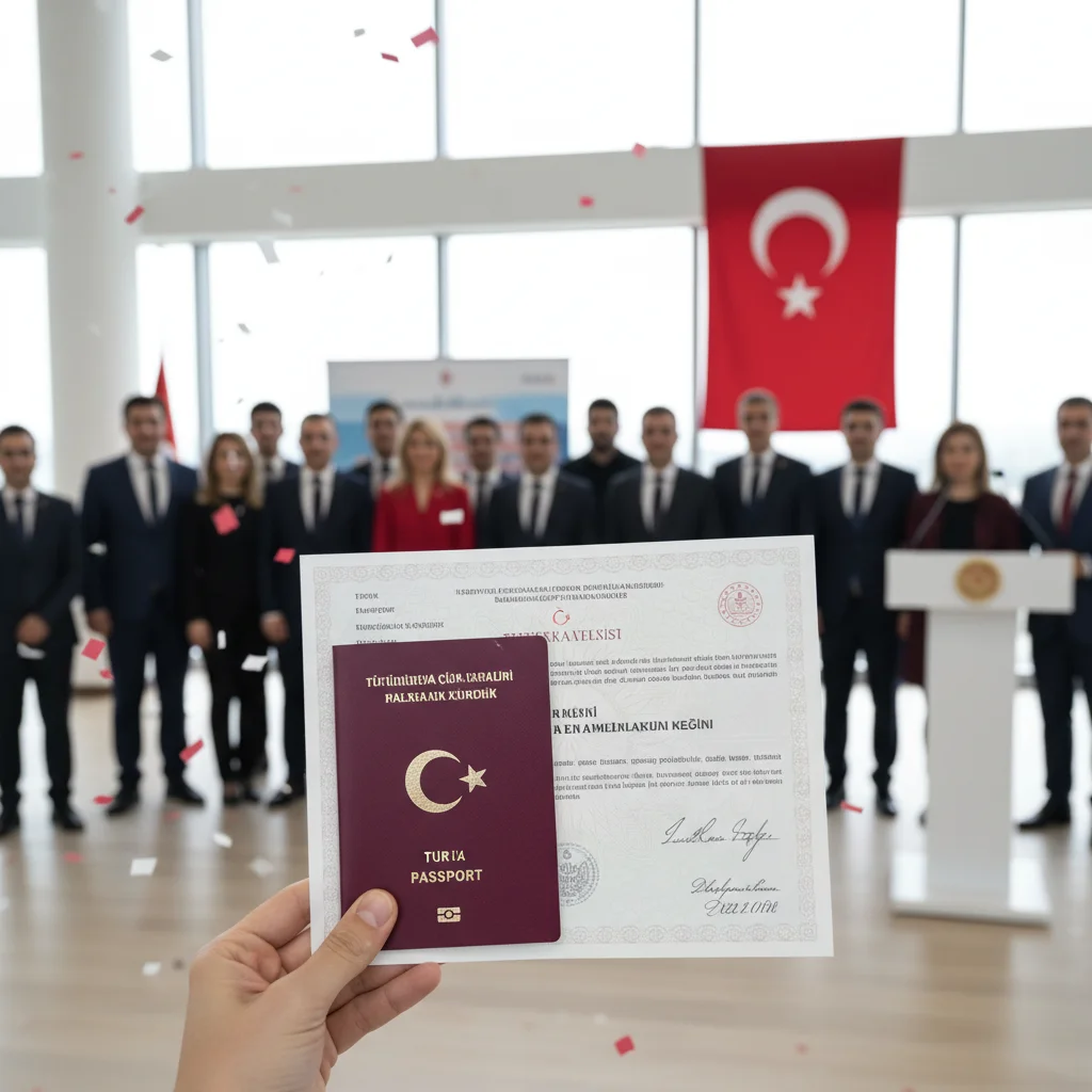 turkish passport citizenship ceremony