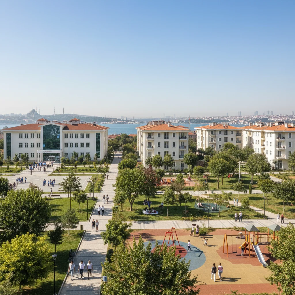 istanbul peaceful family district parks schools