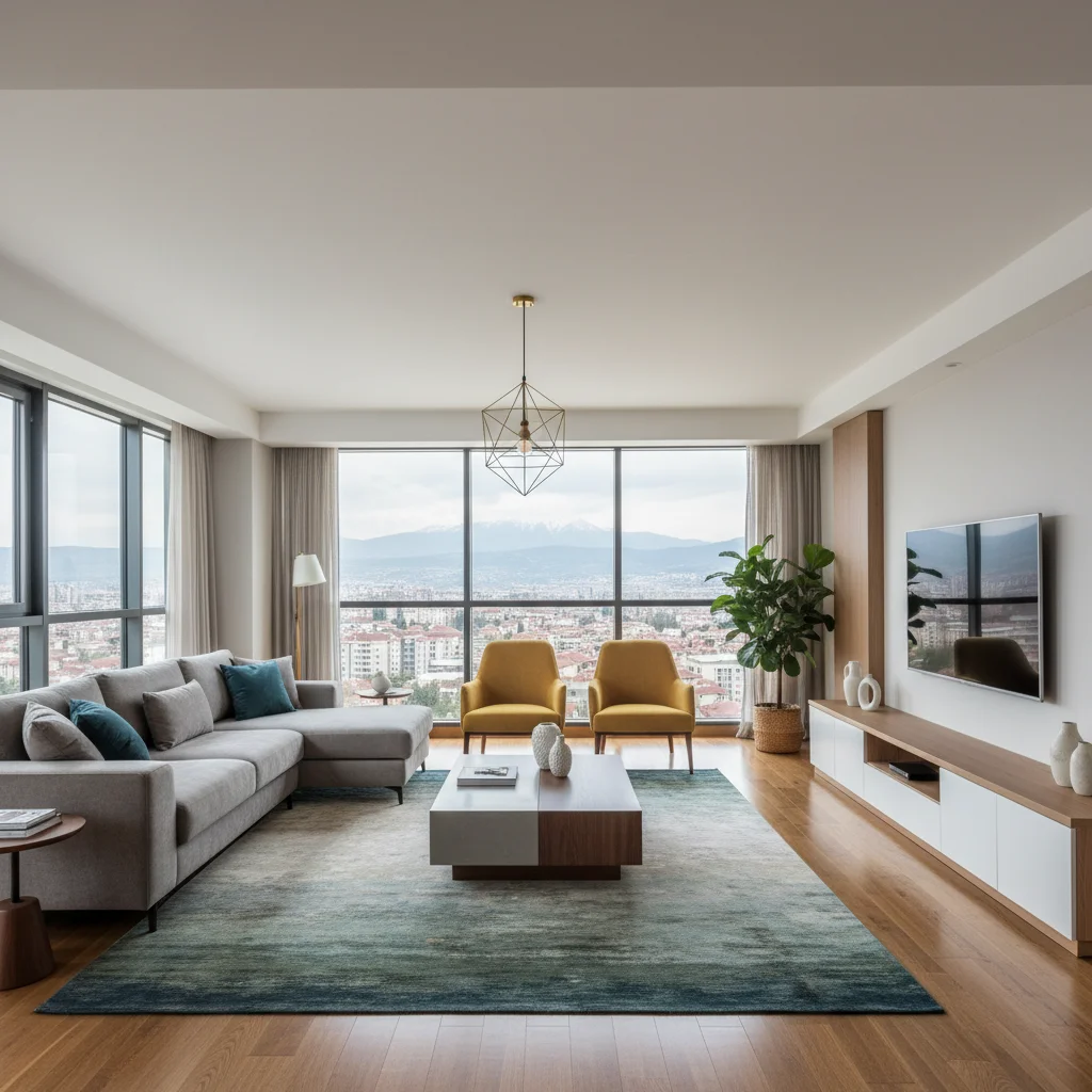 modern bursa apartment interior