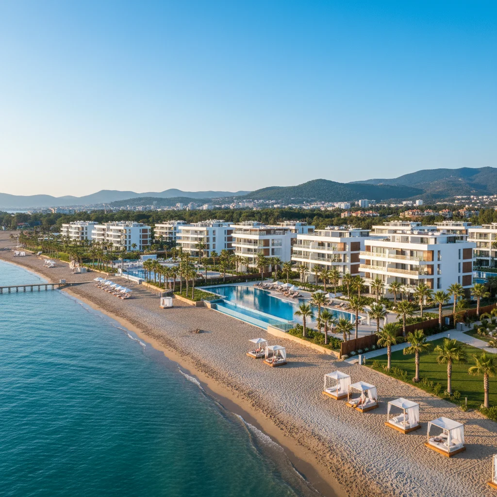 Lara Antalya luxury beachfront apartments