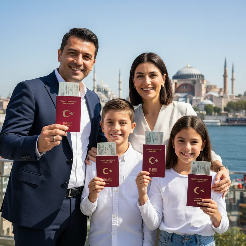 turkish citizenship family benefits passport