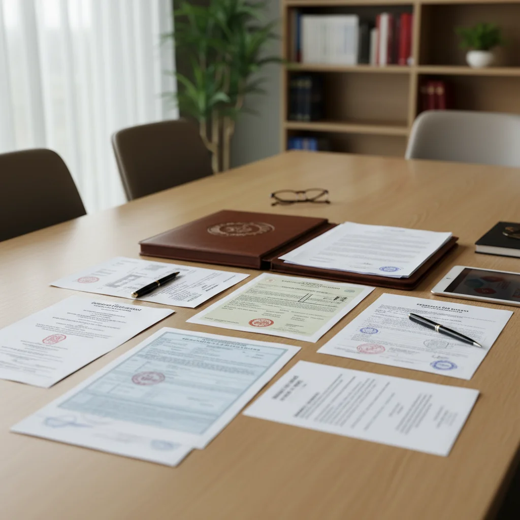 turkish commercial property documents legal paperwork