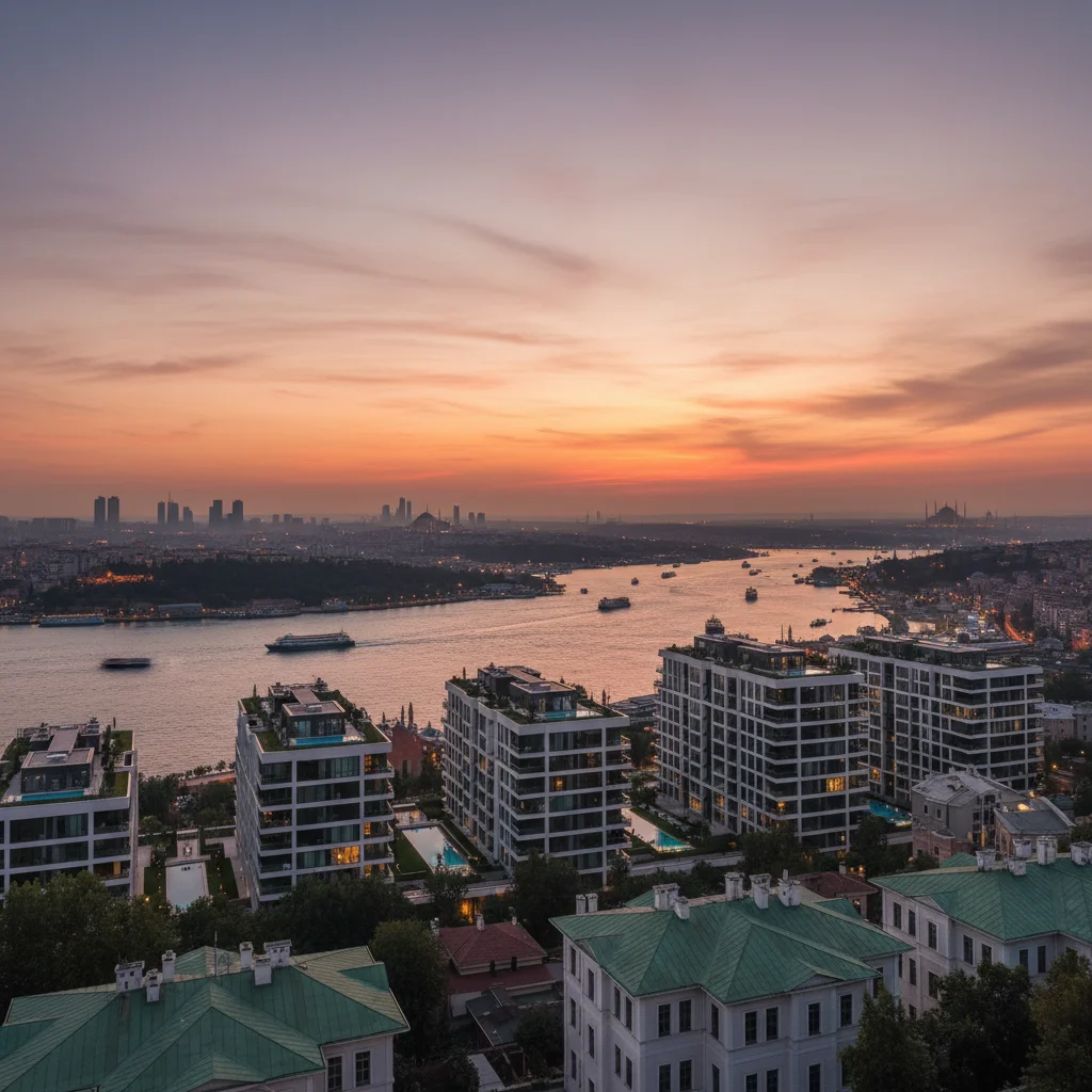 istanbul modern apartments skyline