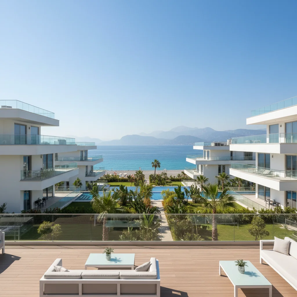 antalya konyaalti beachfront luxury apartments