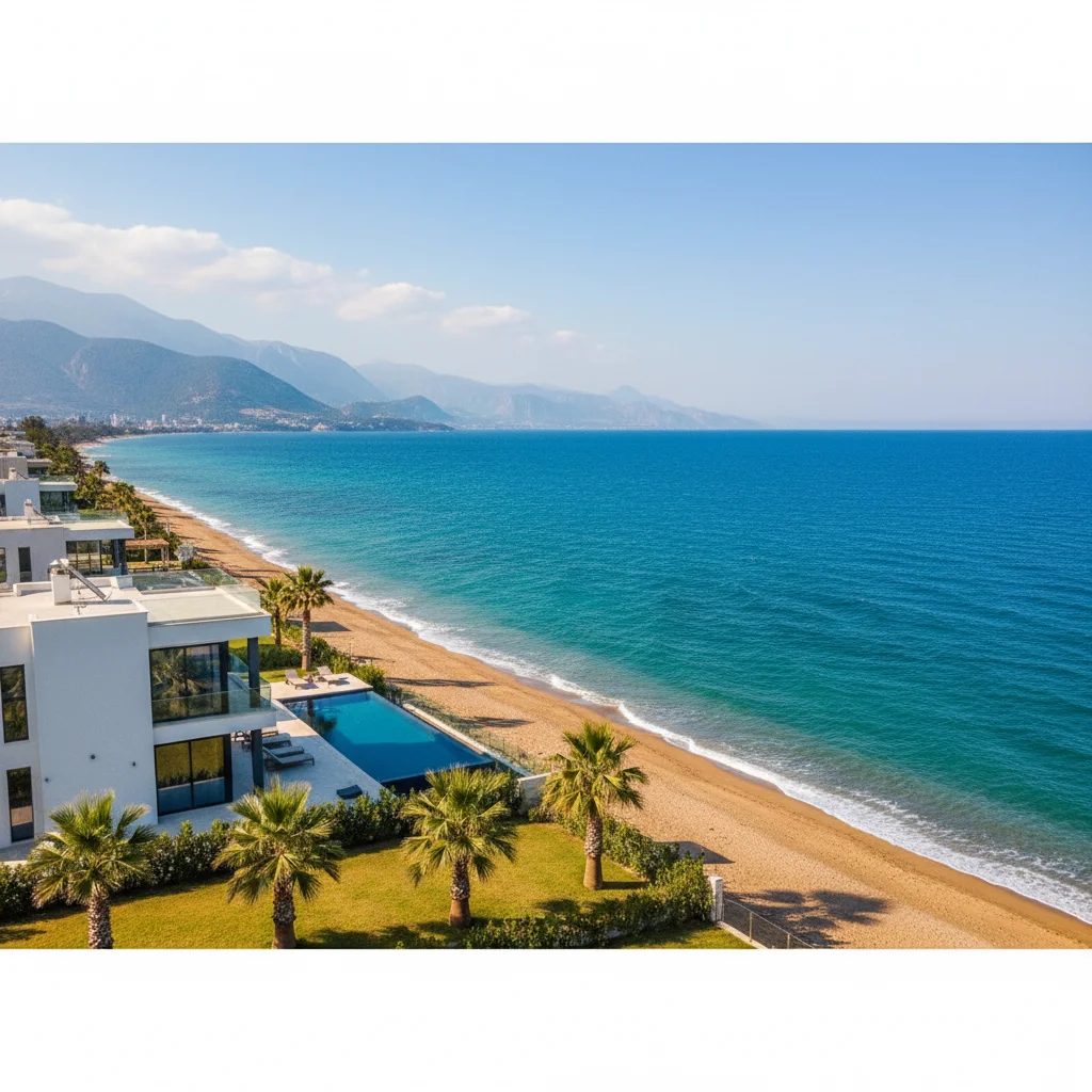 antalya beachfront property mediterranean sea
