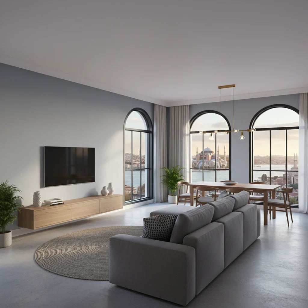 istanbul furnished apartment interior modern