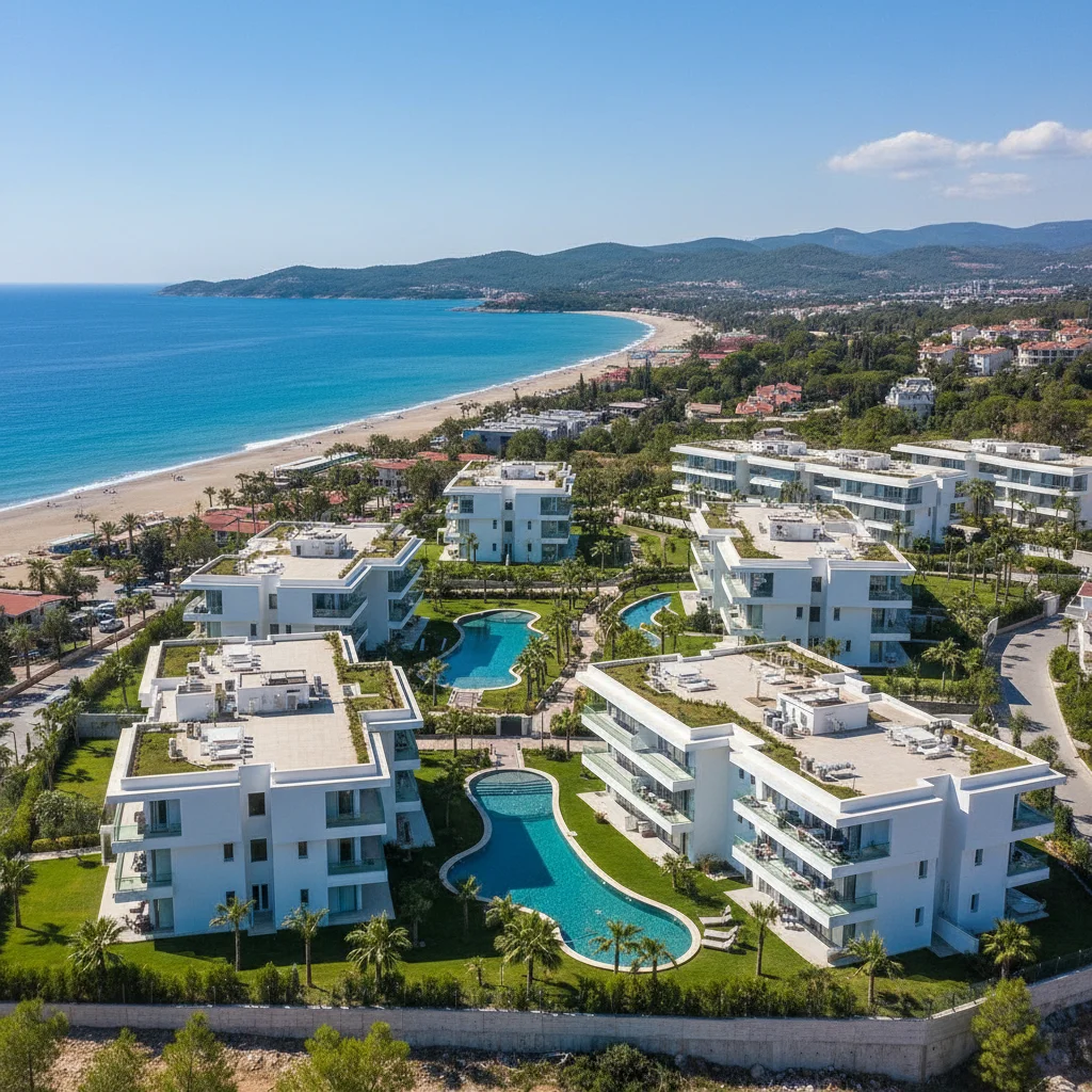 Antalya modern konut kompleksi yatırım fırsatı
