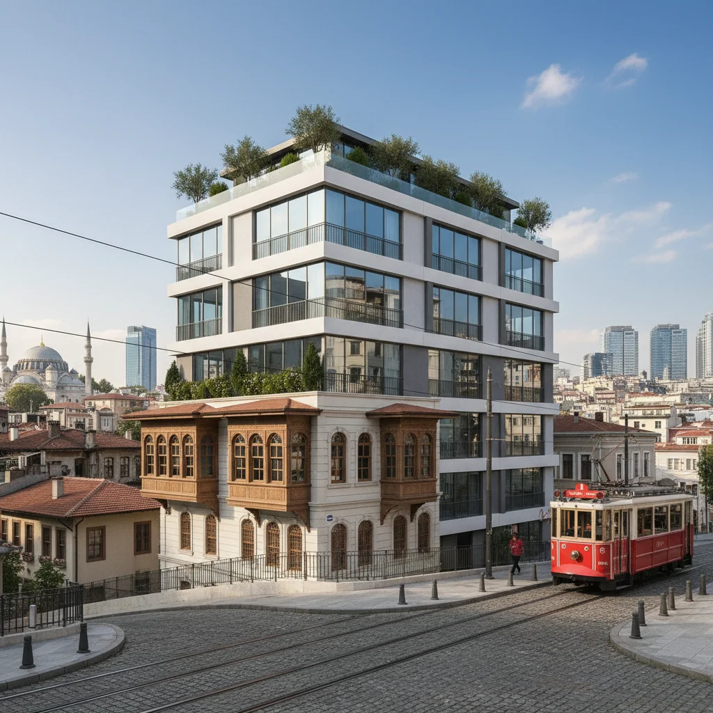 turkey apartment building traditional modern