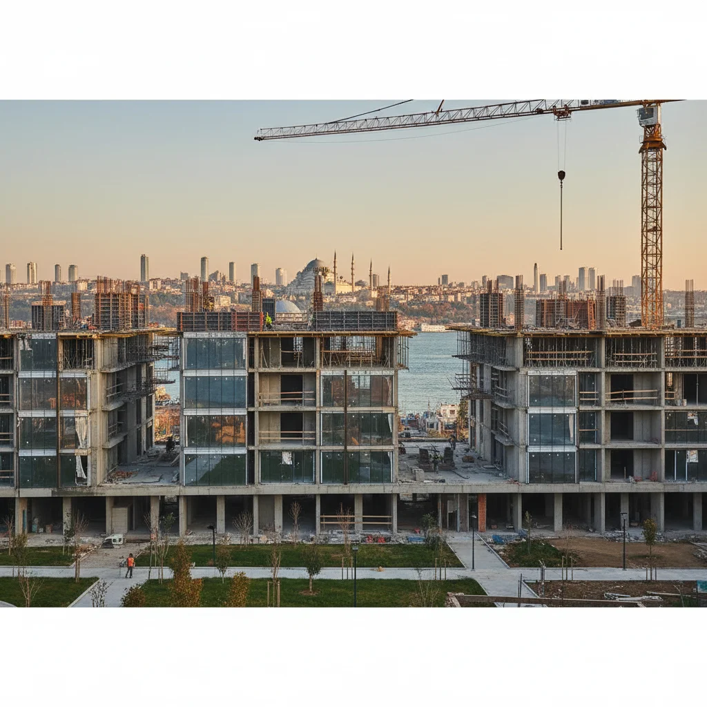 istanbul modern apartment complex construction