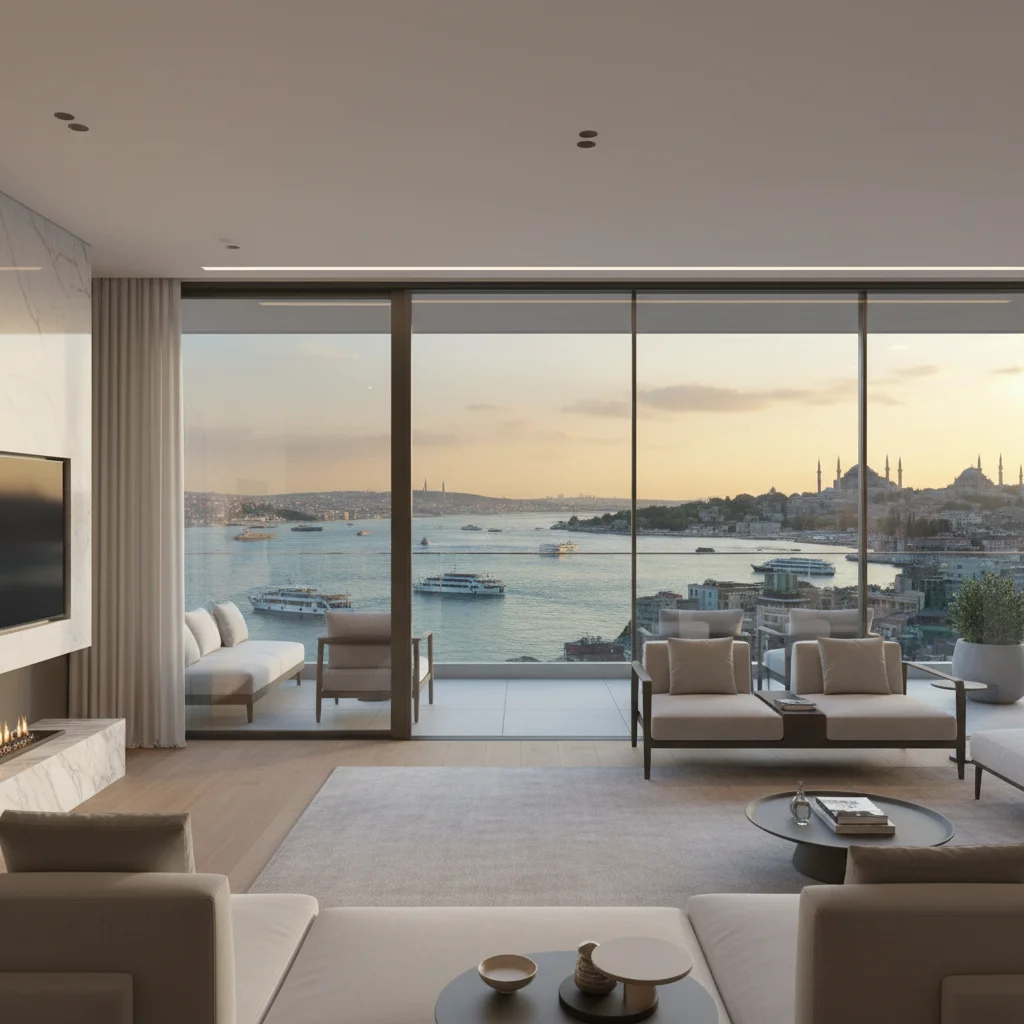 istanbul luxury apartment waterfront