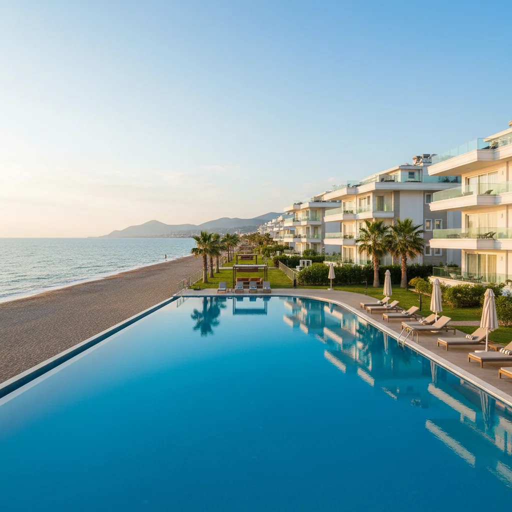 lara beach luxury apartments antalya