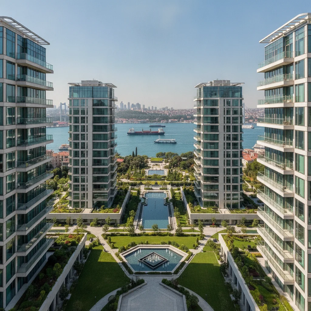 modern istanbul residential complex