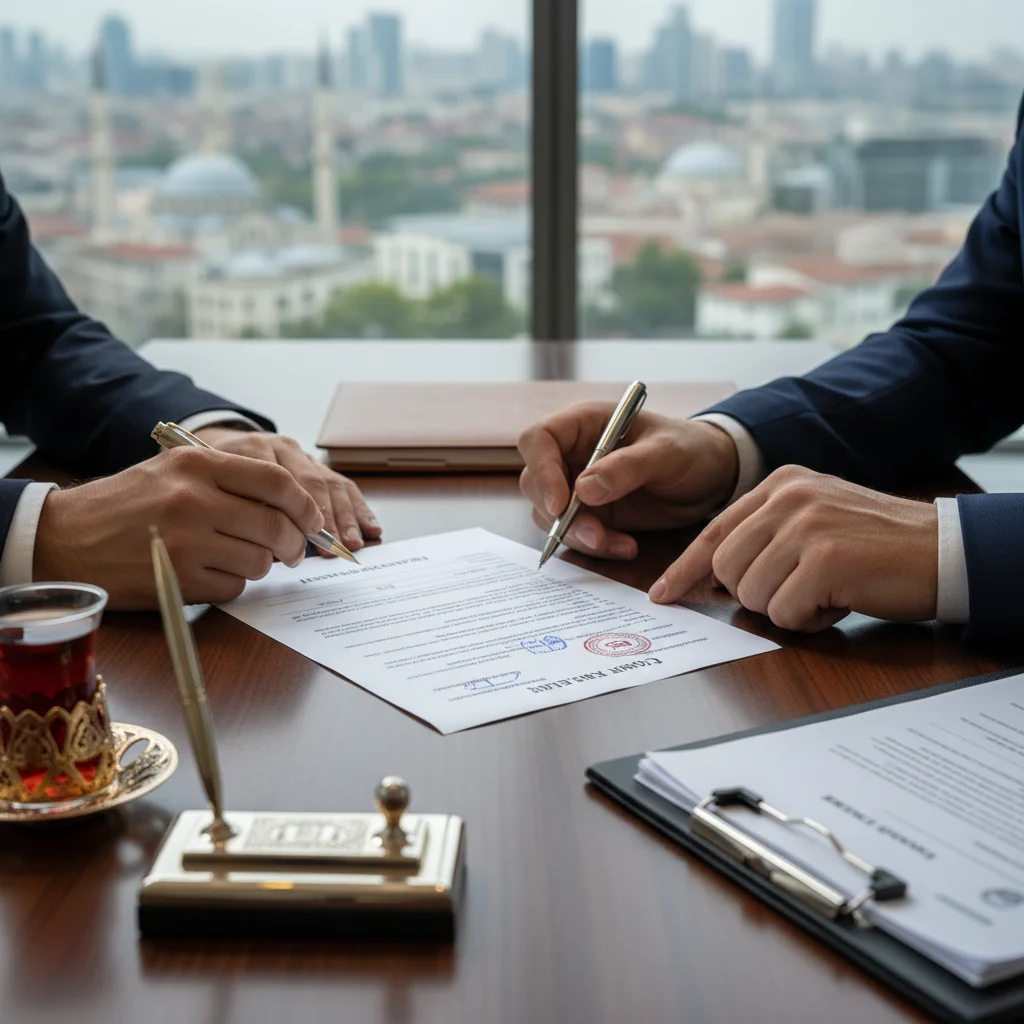 turkish real estate contract signing process