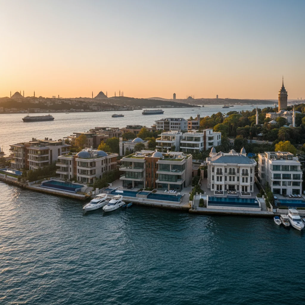 istanbul luxury waterfront properties bosphorus