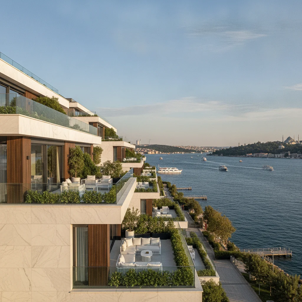 istanbul bosphorus luxury apartments