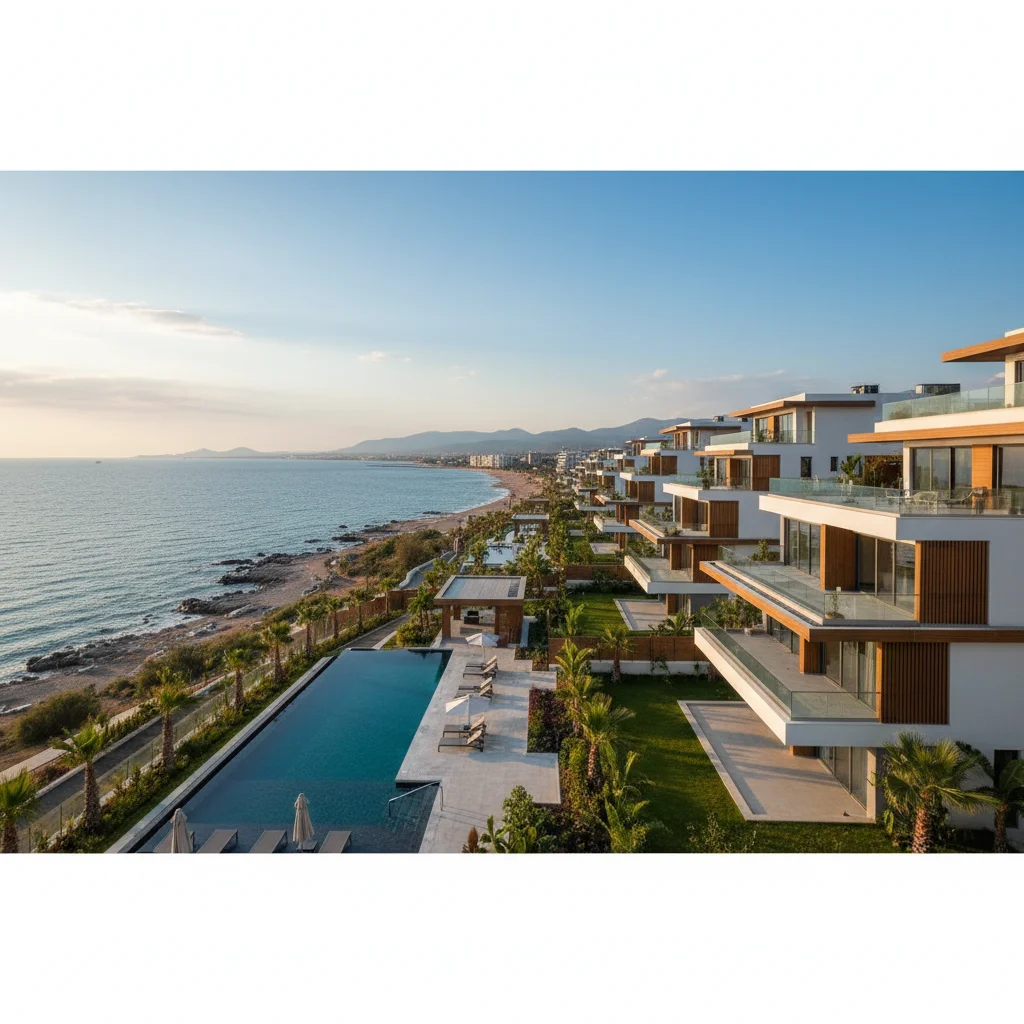 antalya coastal apartment development