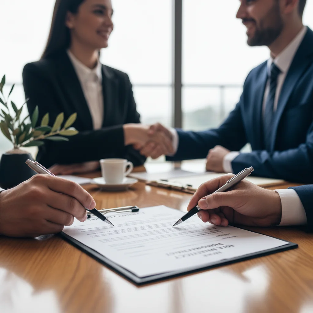 turkey real estate contract signing