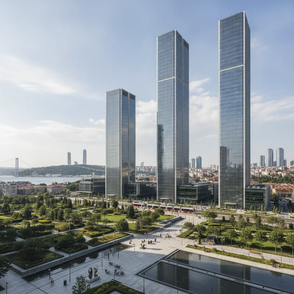 istanbul modern office buildings commercial real estate
