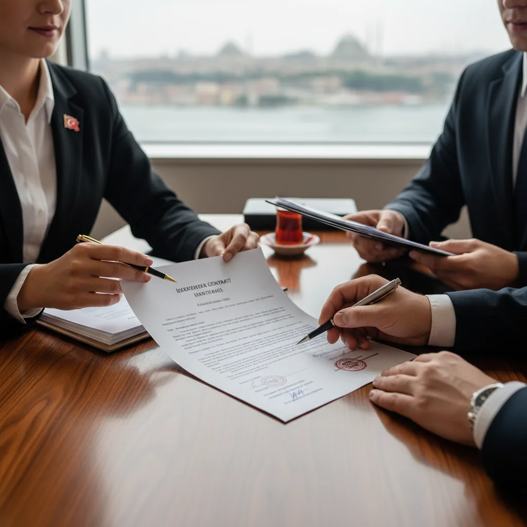 turkey real estate contract signing process