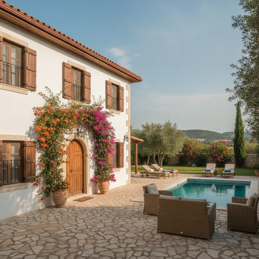affordable turkish villa exterior