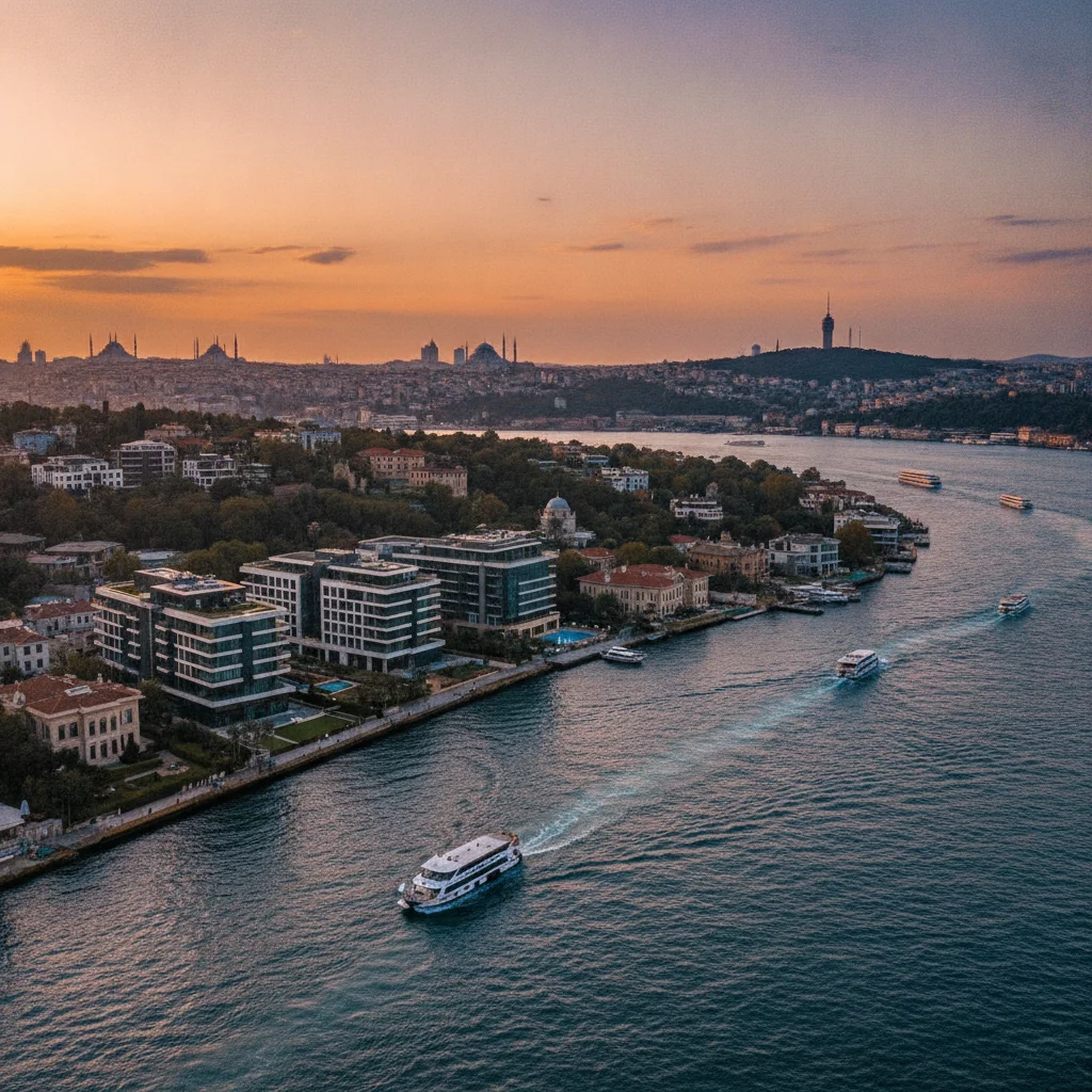 istanbul skyline bosphorus properties