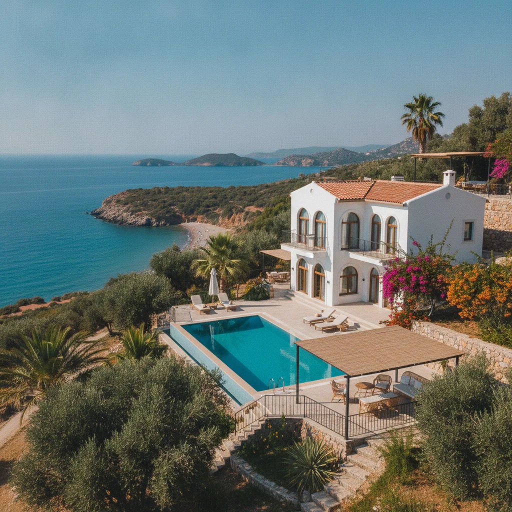 antalya affordable villa mediterranean coast