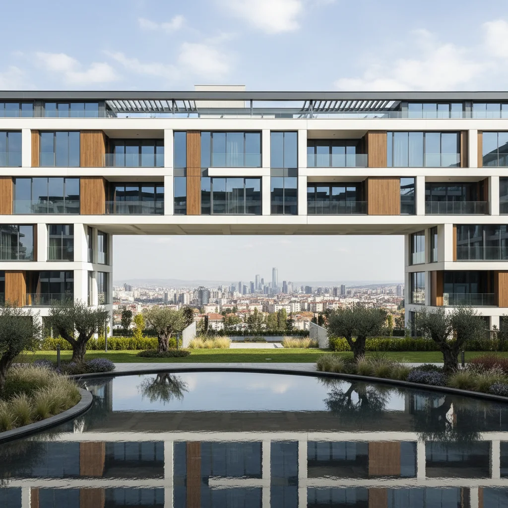 ankara modern apartment complex investment