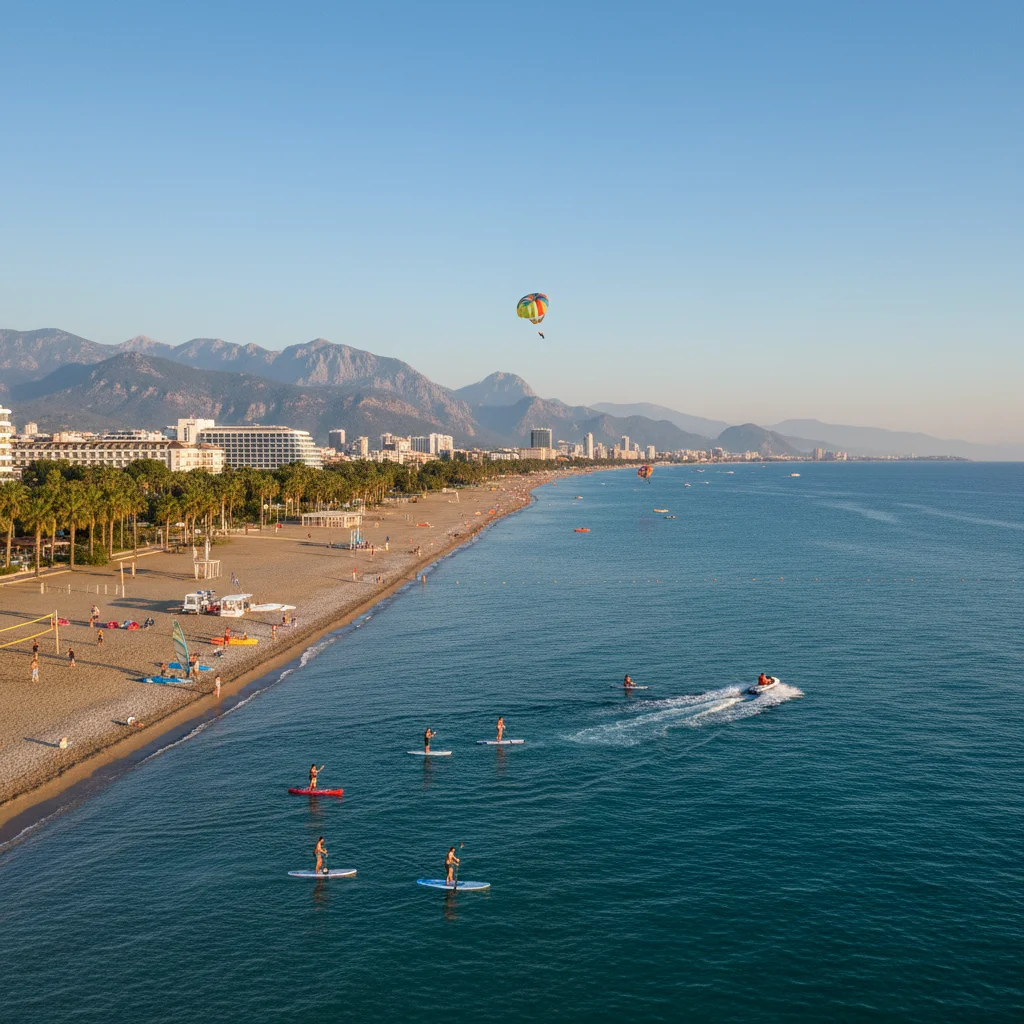 konyaalti beach sports activities antalya