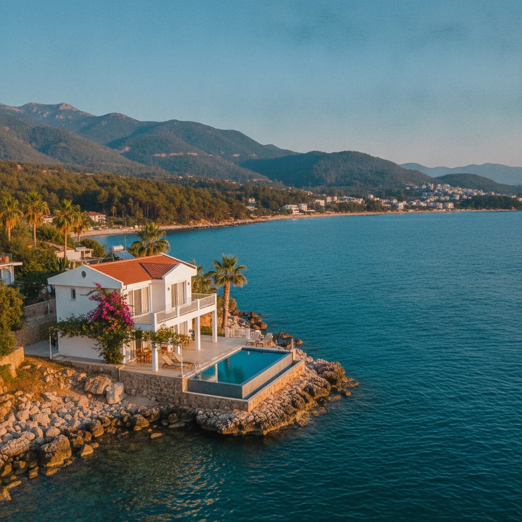 antalya affordable villa seaside