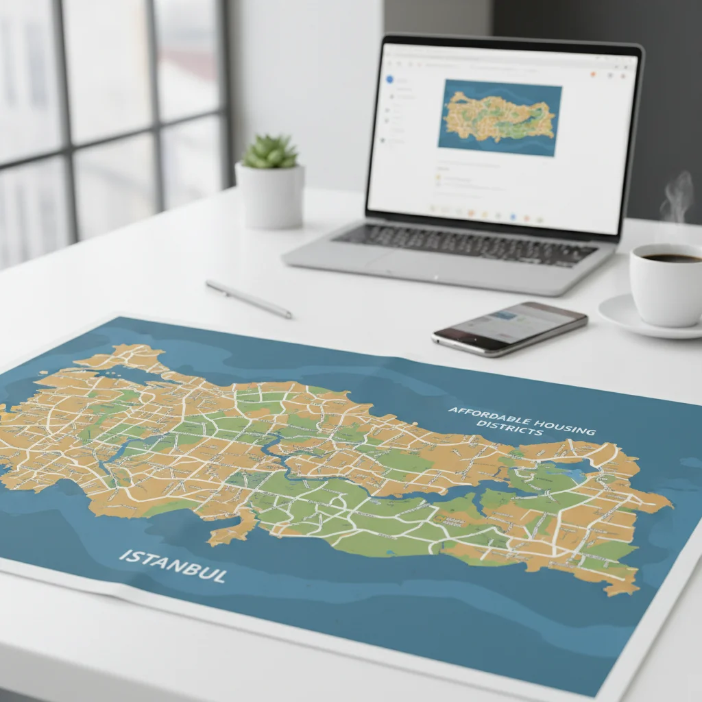 istanbul affordable housing districts map