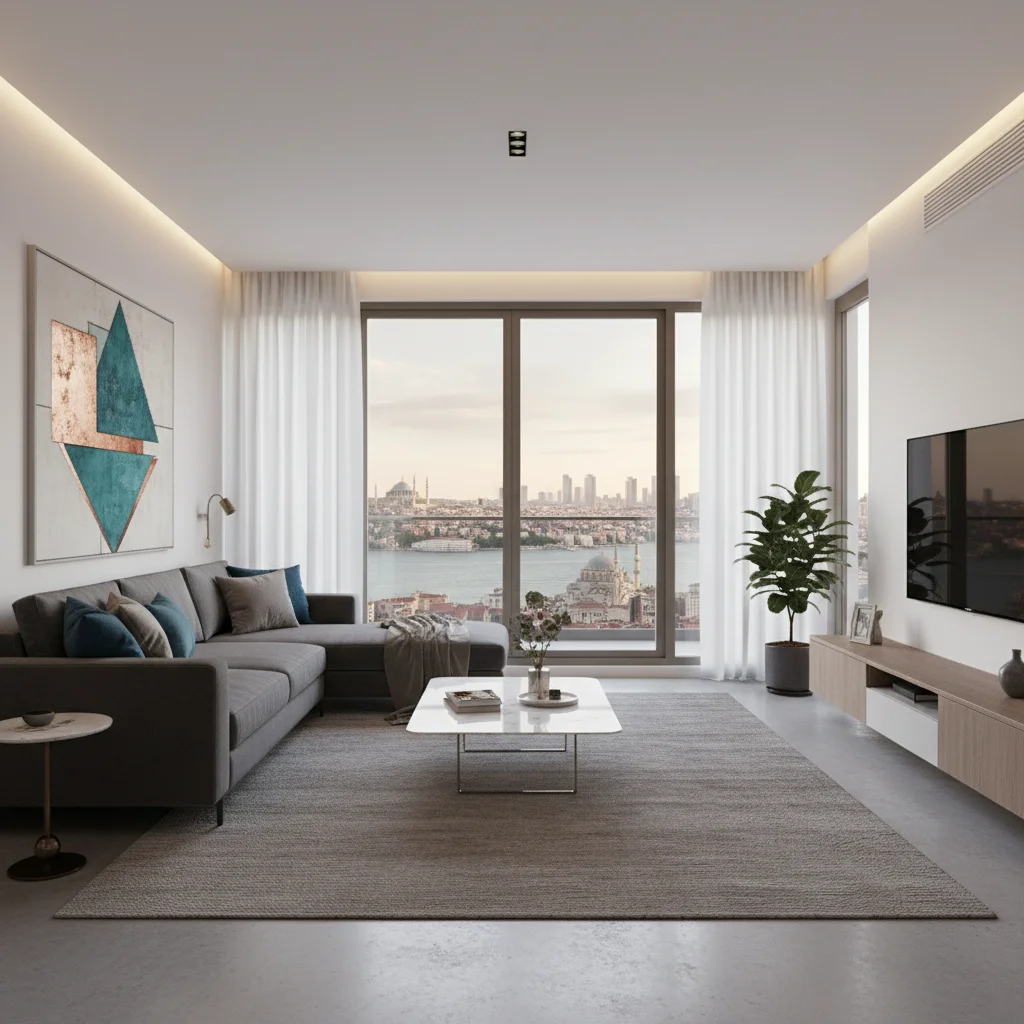 modern istanbul apartment interior