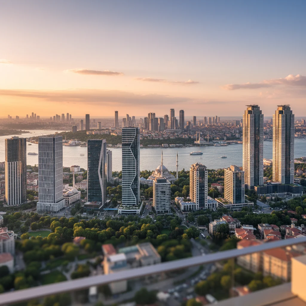 istanbul real estate investment districts skyline