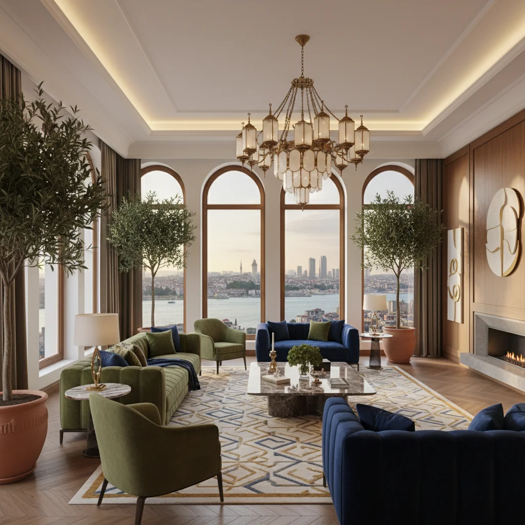 istanbul luxury villa interior