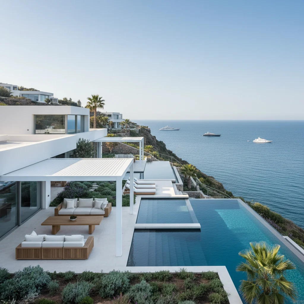 aegean coast luxury villa