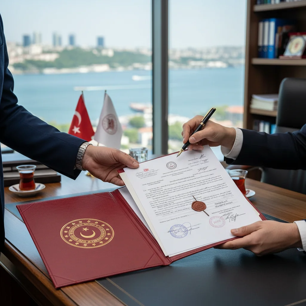 turkish property legal documents signing