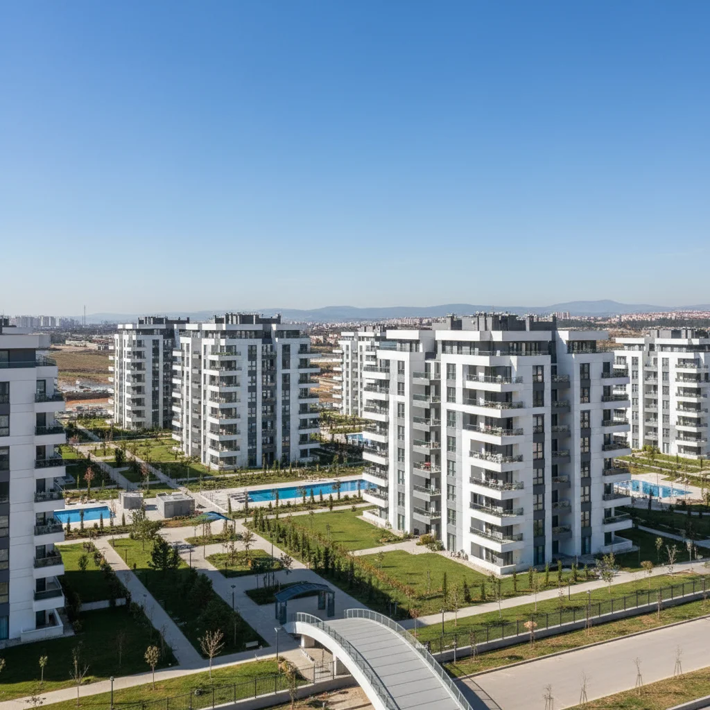basaksehir modern residential complex