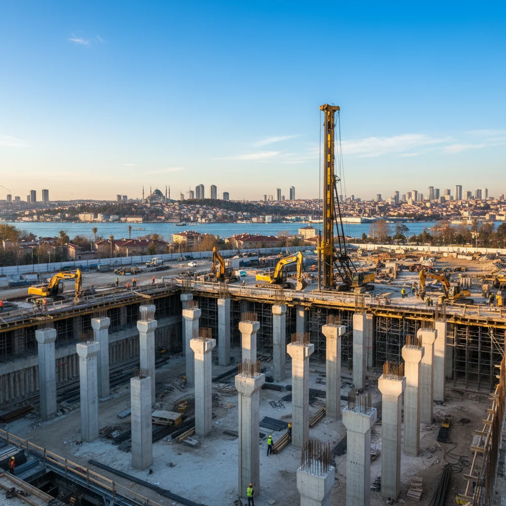 istanbul new metro construction