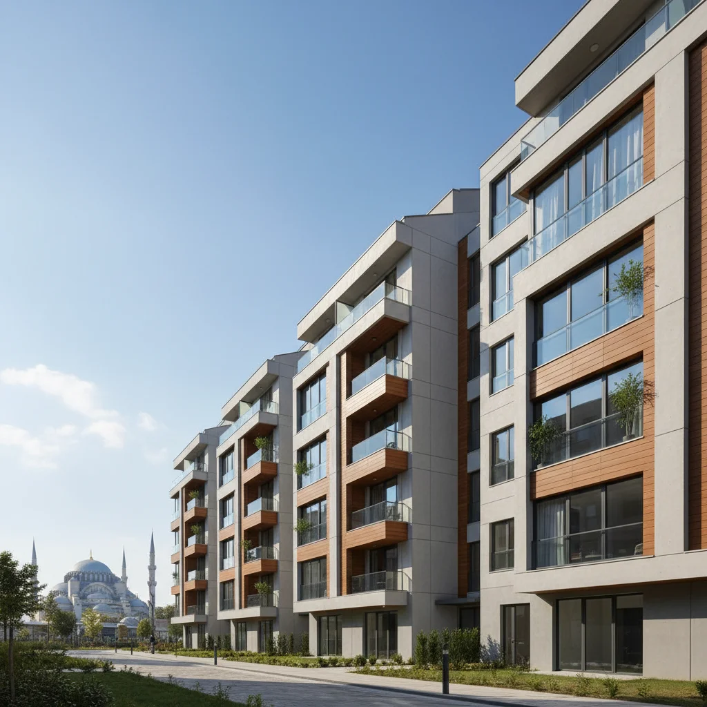 istanbul affordable apartments exterior modern