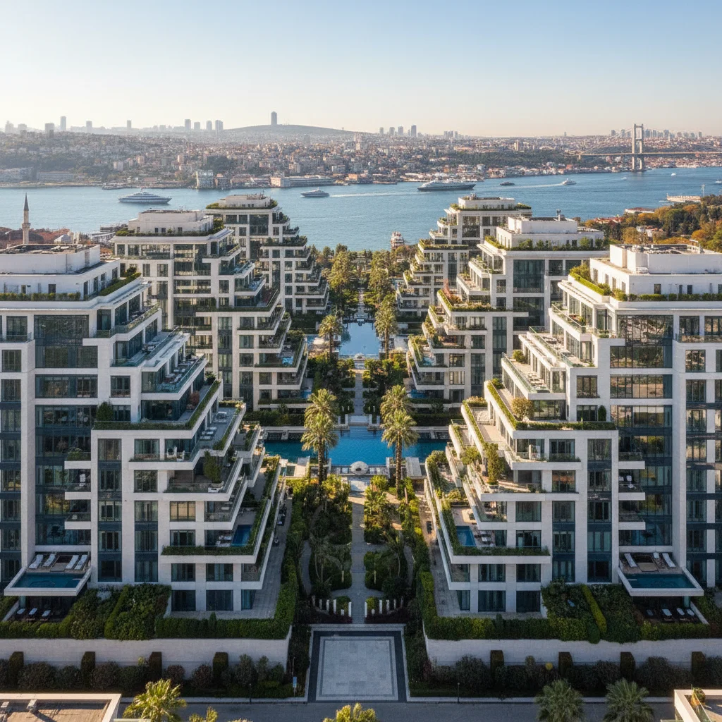 istanbul luxury apartment complex investment property