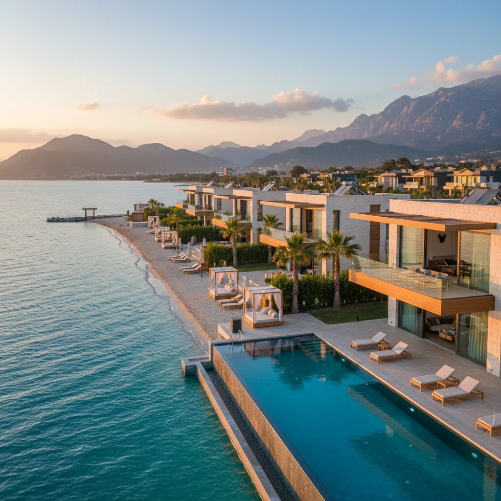 antalya beachfront luxury villas mediterranean