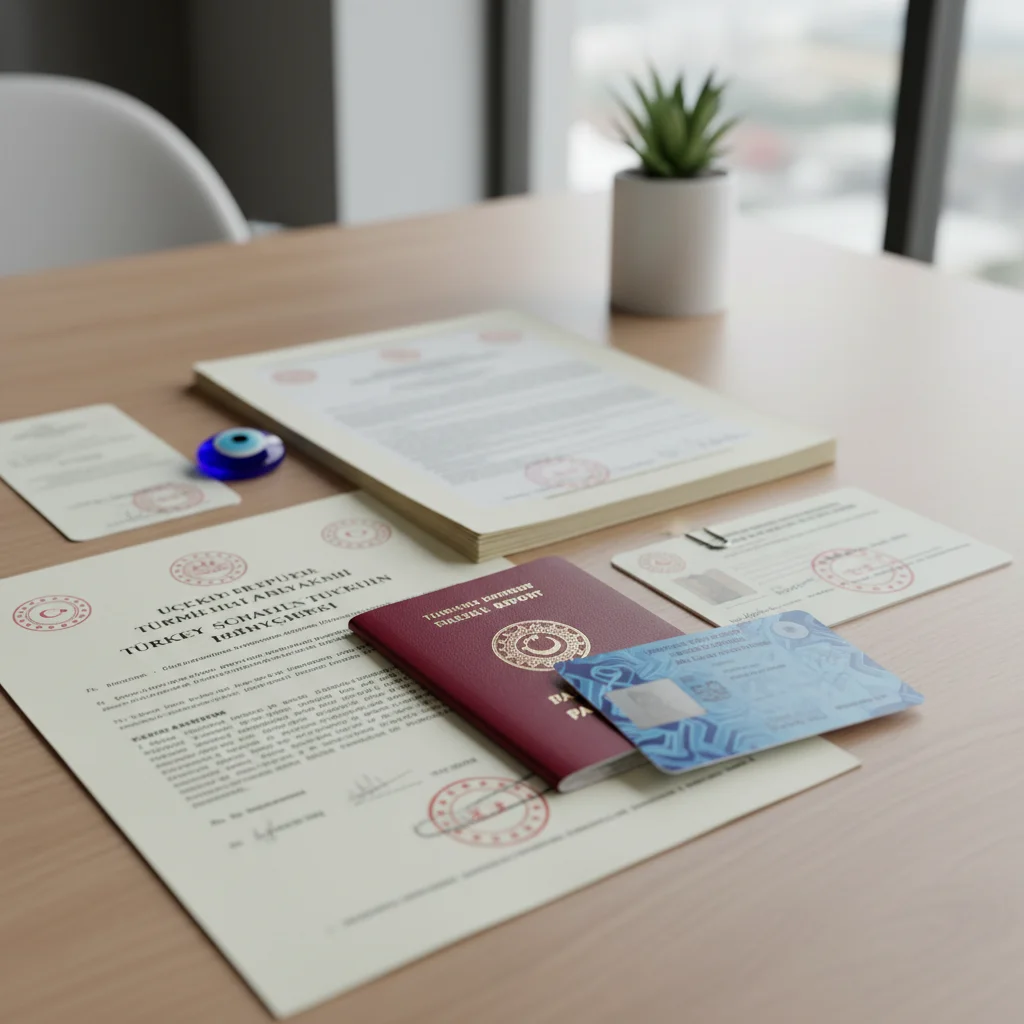 turkish citizenship residence permit documents