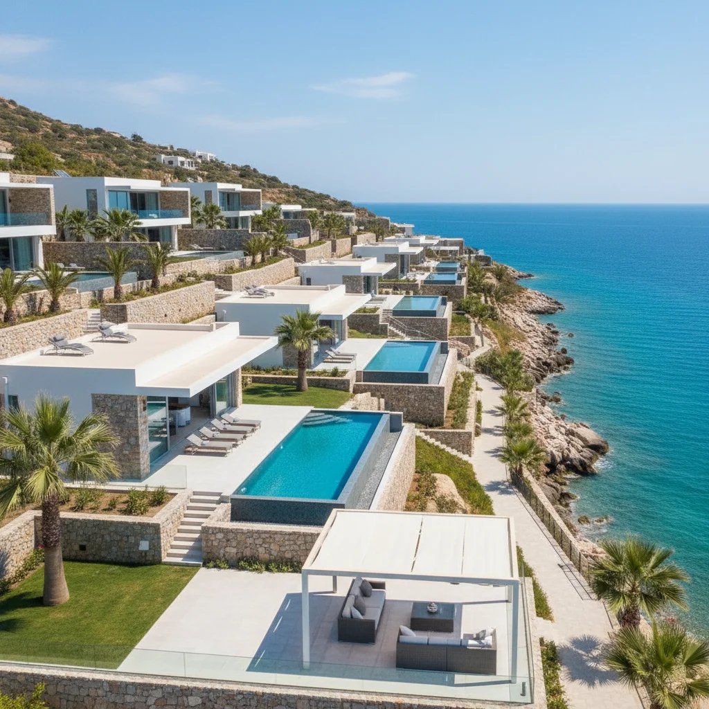 izmir cesme luxury coastal villas