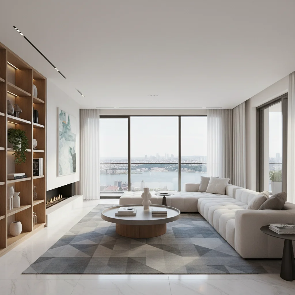 istanbul villa interior modern living